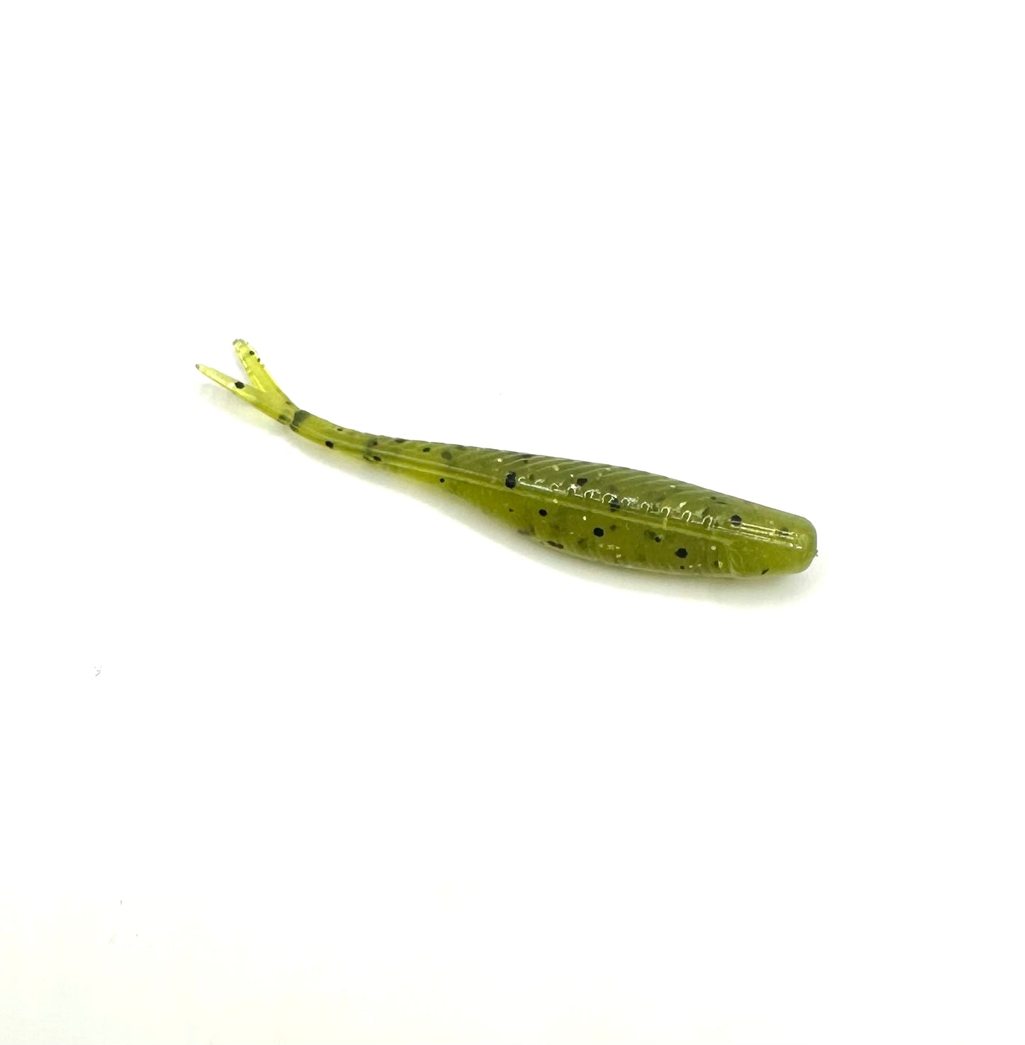 2.5in Tracer Shad - Green Pumpkin Hybrid