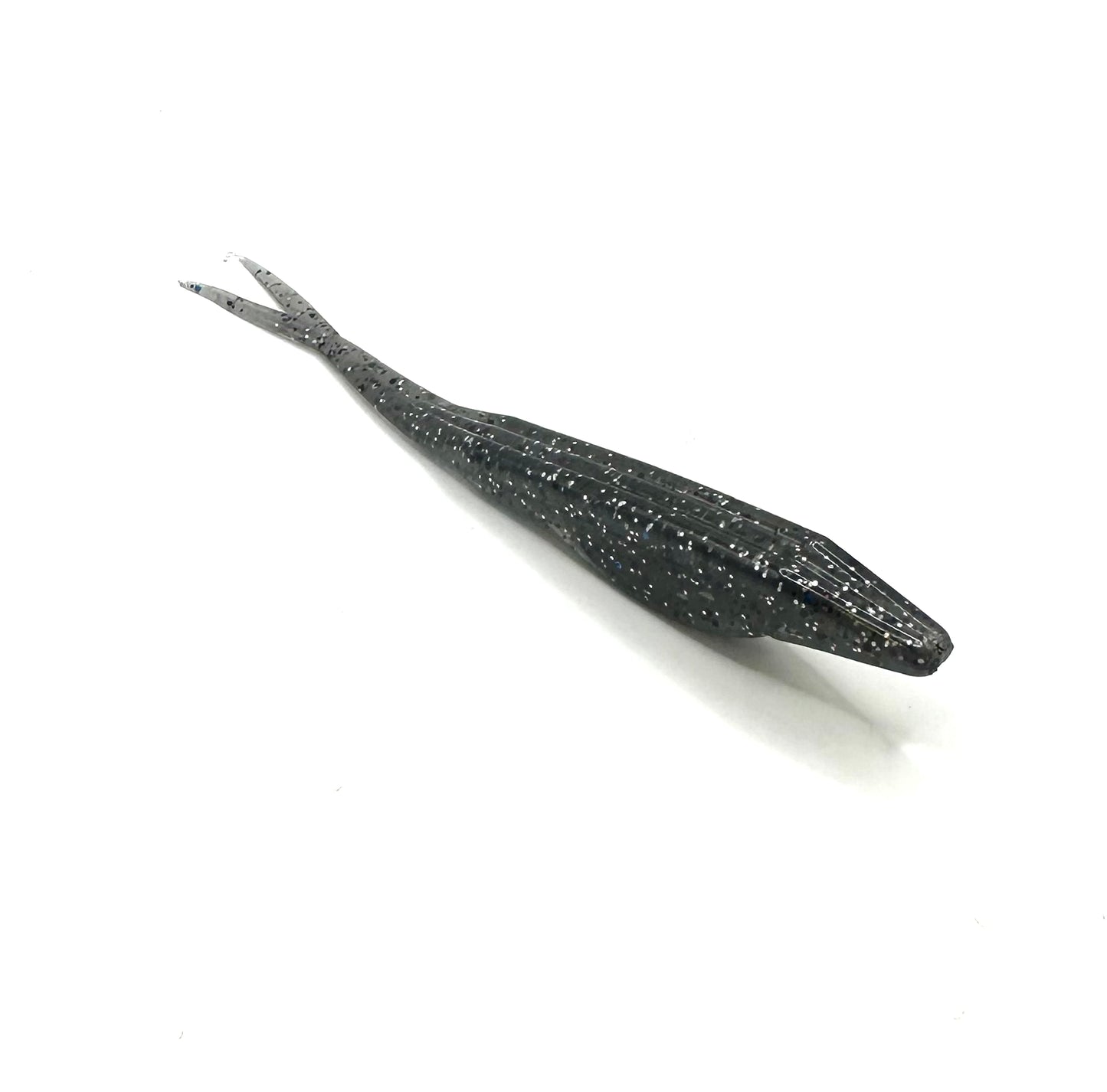 5in Fork Tail Jerk Bait - Chameleon Craw Hybrid