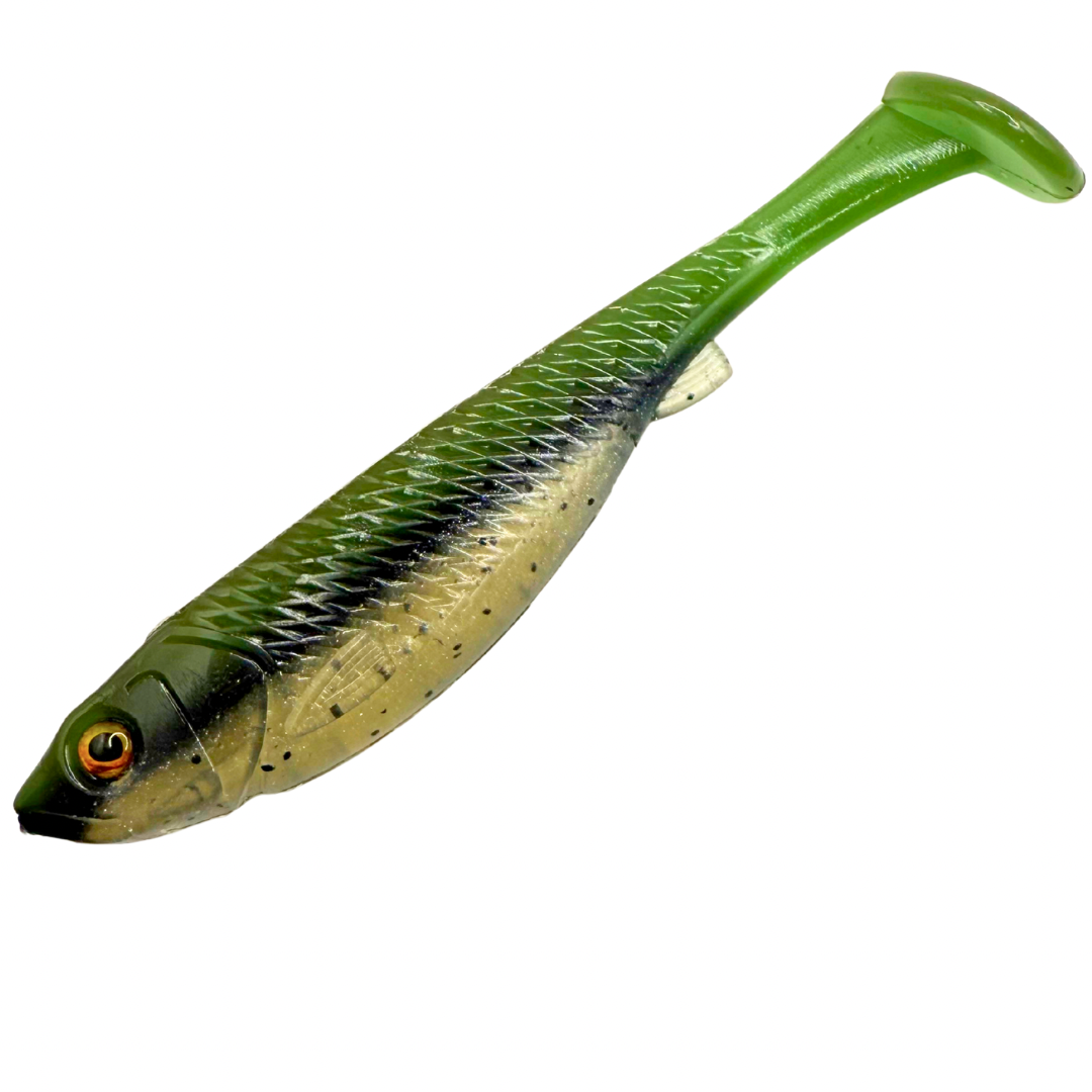 5in Hand Poured Swimbait - Large Mouth Bass